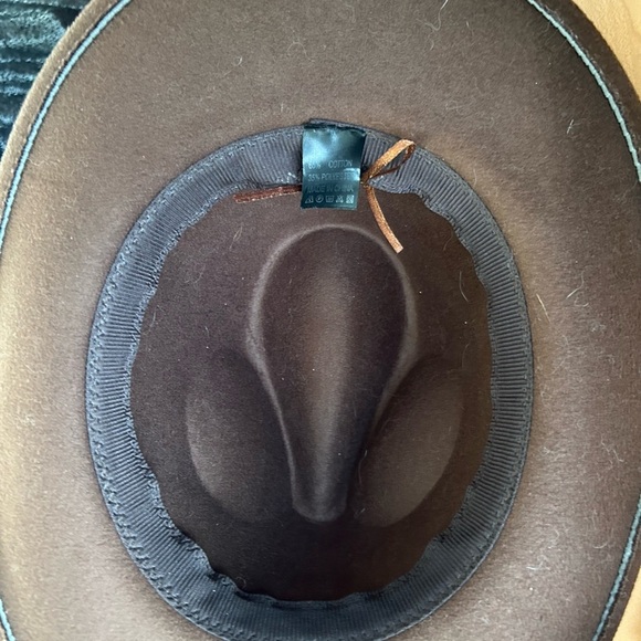 Cowboy Hat Women Western with Cow Head leather band sombrero adjustable - Picture 6 of 9